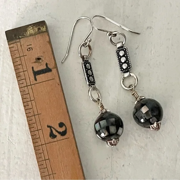 ARTISAN Earrings - “Queen of the Ball” Dangles - Picture 7 of 9